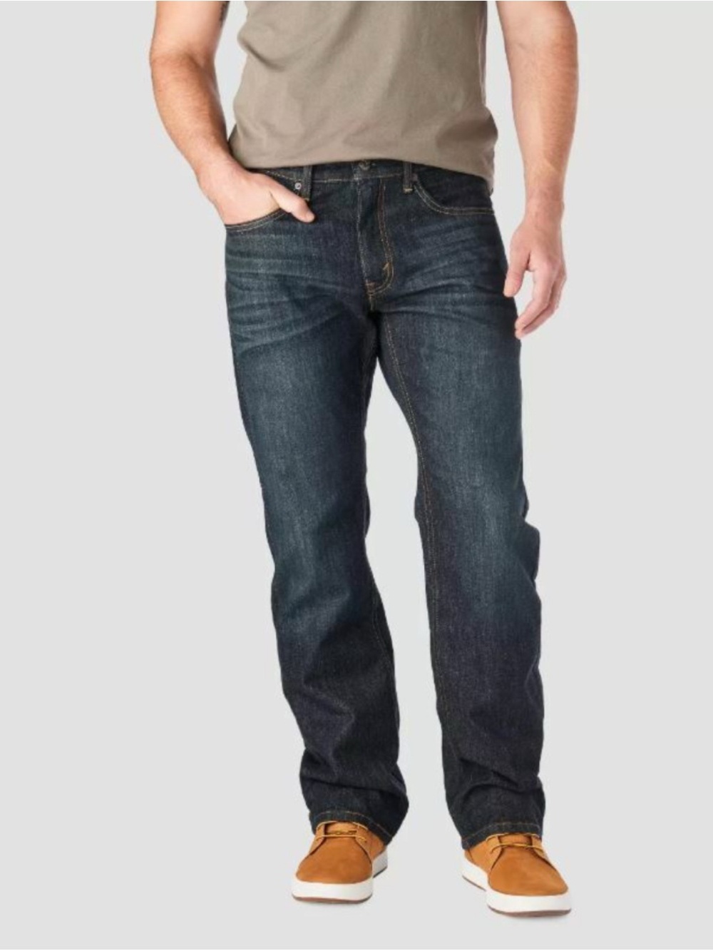 Levi's Relaxed Denizen Straight-Leg Jeans - Dark Indigo